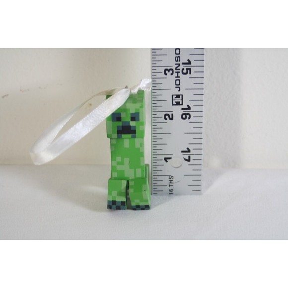 Mojang Minecraft Creeper Ornament 2020 Christmas Green Mob 3D Hanging - Picture 7 of 7